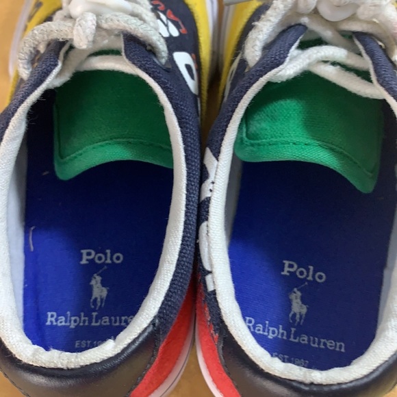 SOLD on Ⓜ️…RALPH LAUREN POLO SNEAKERS - Picture 5 of 7